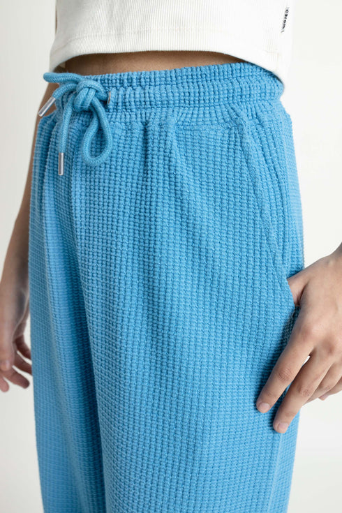 The Straight Fit Blue Trousers